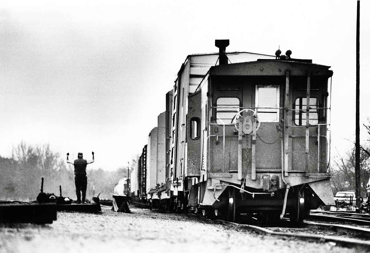 Rock Island Railroad at El Dorado, Arkansas 