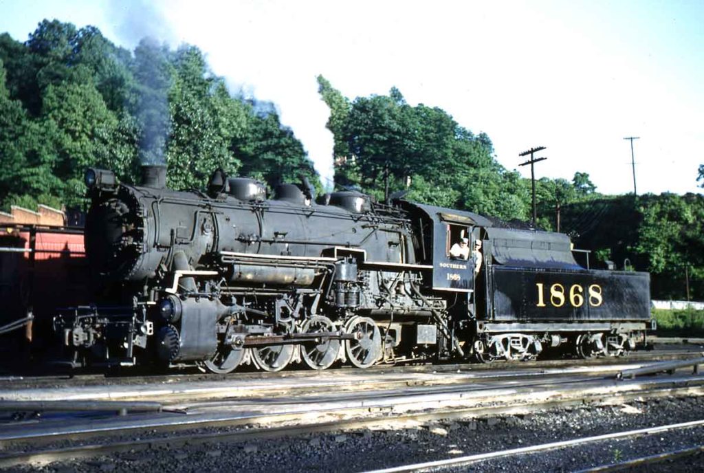 Southern Railway 0-8-0 in Appalachia Virginia