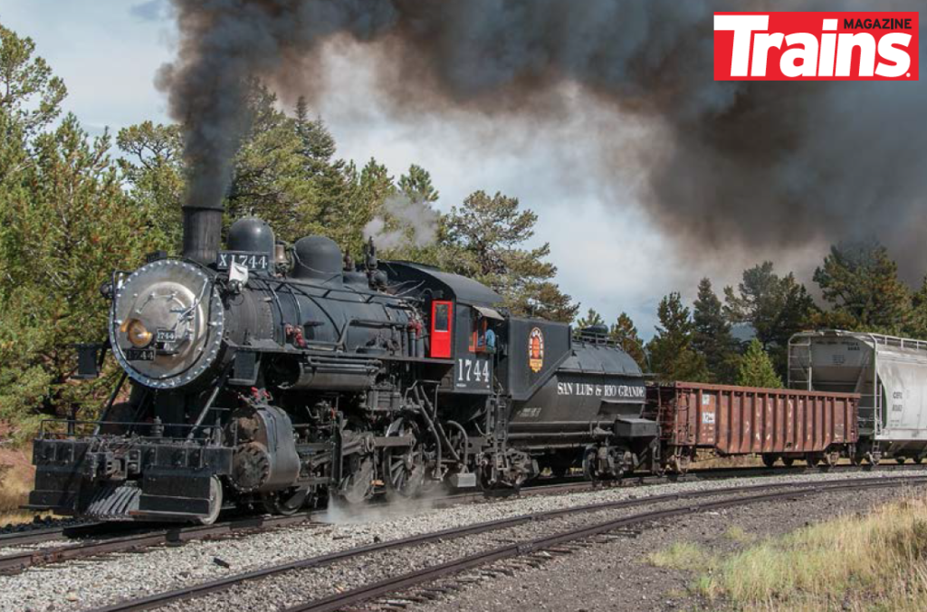 RIO GRANDE SCENIC NO. 1744 AT LAVETA PASS, COLO., IN 2007.