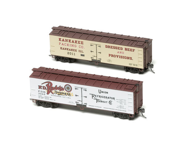 Accurail HO scale Assorted refrigerator cars