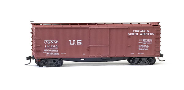 Accurail HO scale United States Railroad Association double-sheathed boxcar