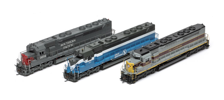 AthearnTrainsHOscaleEMDSDP42diesellocomotives