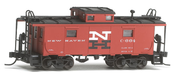 Atlas Model Railroader Co. N scale New Haven NE-6-style caboose