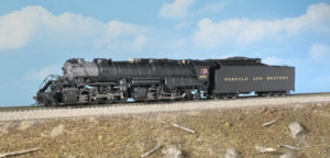 Broadway Limited HO scale Norfolk & Western Y6b steam locomotive ...