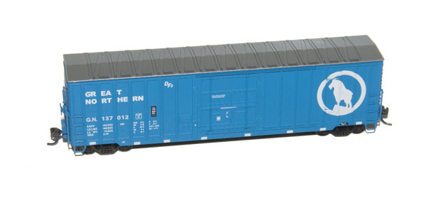Fox Valley Models HO scale Soo Line seven-post boxcar with diagonal panel roof