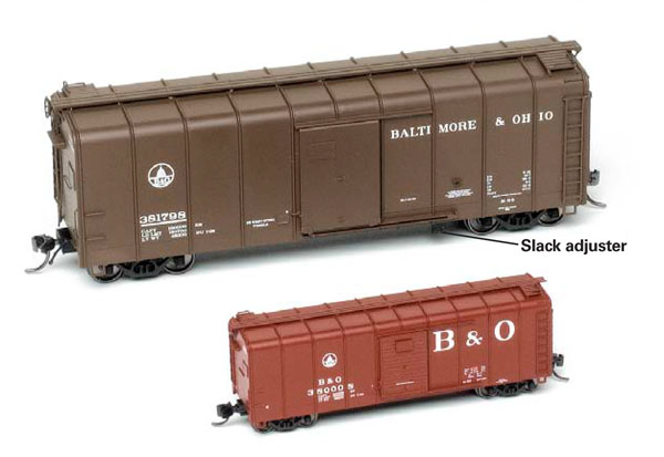 Fox Valley Models HO scale and N scale wagontop boxcars