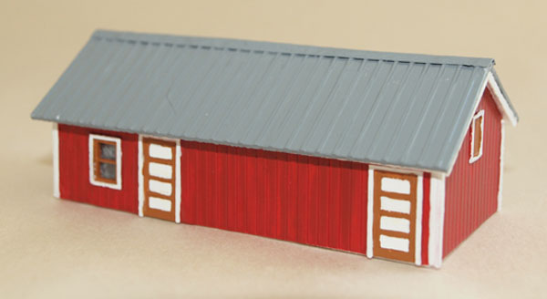 Great Lakes Models N scale general shed