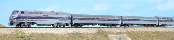 Kato USA N scale Amtrak intercity set