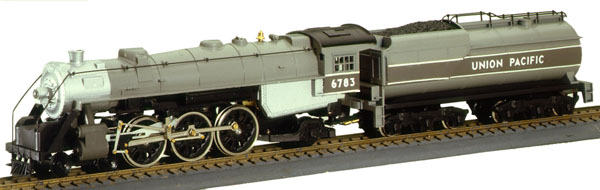Model Power HO scale 4-6-2 steam locomotive with Vanderbilt tender