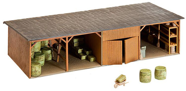 Model Power HO scale farm building