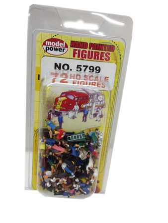 Model Power HO scale assorted figures