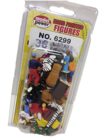 Model Power O scale assorted figures