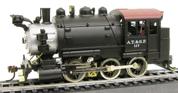 Model Power HO scale 0-6-0T steam locomotive