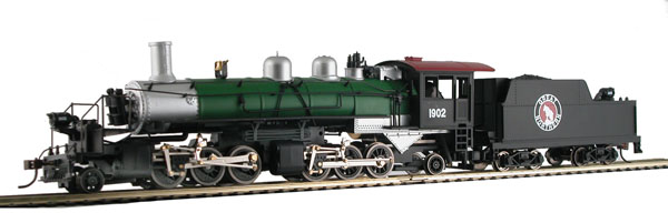 MOdel Power HO scale 2-6-6-2 articulated steam locomotive