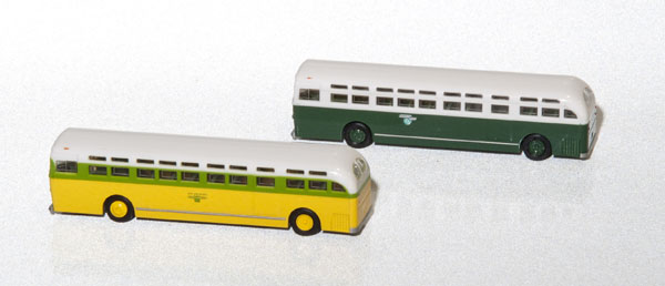Wheels of Time N scale Transit motor coaches