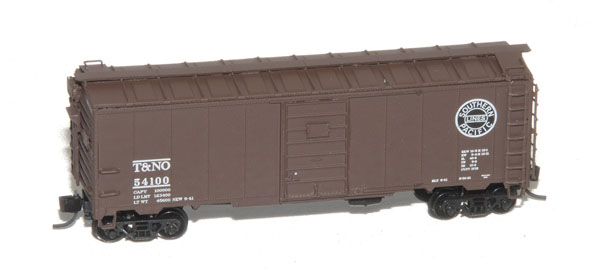 Prototype N Scale Models by George Hollwedel N scale Union Pacific class B-50-27 40-foot boxcar