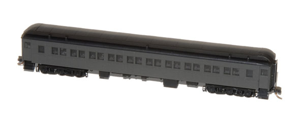 Micro-Trains Line Co. N scale Heavyweight paired-window coach. Preproduction sample. 