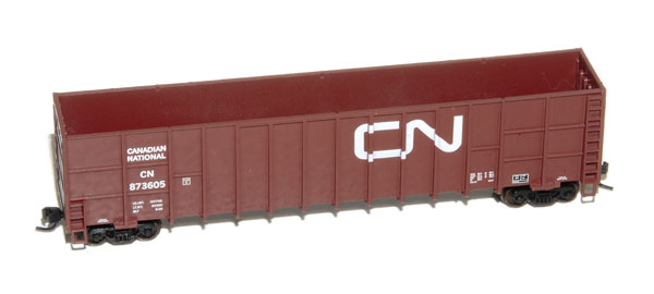 DeLuxe Innovations N scale Wood-chip gondolas