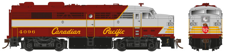 Rapido Trains Alco/Montreal Locomotive Works FA-2 and FPA-2 diesel locomotives