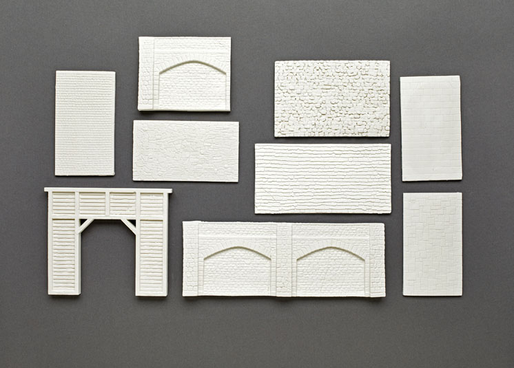 ScaleCast Mouldings assorted plaster castings