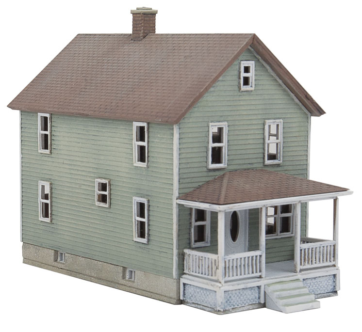Wm. K. Walthers Inc. N scale two-story frame house