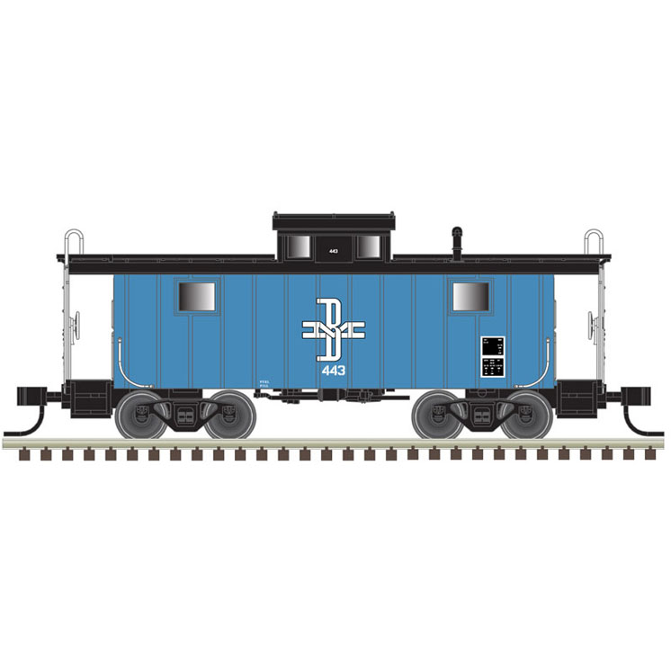 Atlas Model Railroad Co. N scale New York, New Haven & Hartford class NE-5 caboose