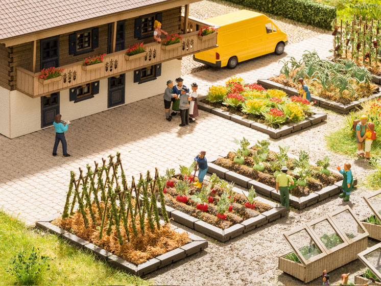 Noch GmbH & Co. small vegetable garden plots