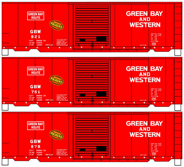Accurail HO scale Pullman-Standard PS-1 40-foot boxcar