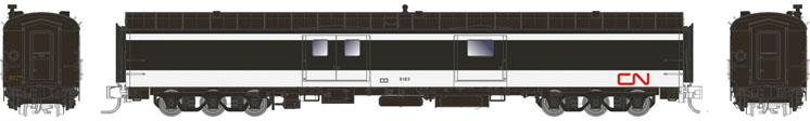 Rapido Trains N scale National Steel Car 73’-6” smooth-side baggage-express car