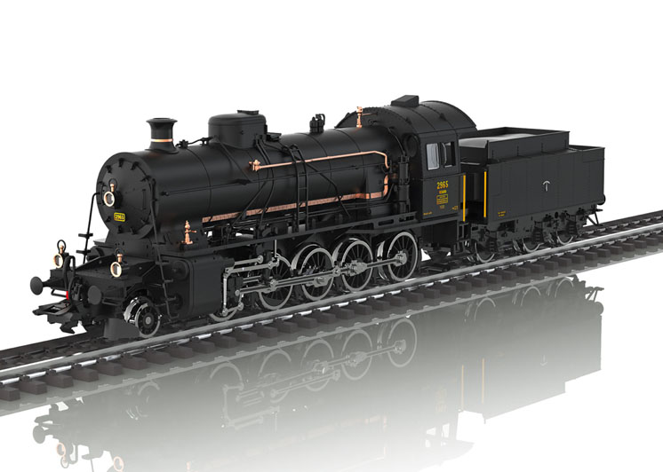 Märklin HO scale Swiss Federal Railways class C 5/6 “Elephant” Gotthard 2-10-0 steam locomotive