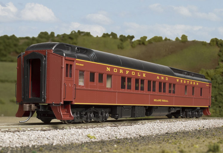 Atlas Model Railroad Co. HO scale Pullman 10-section, 1-drawing-room, 1-compartment heavyweight sleeper