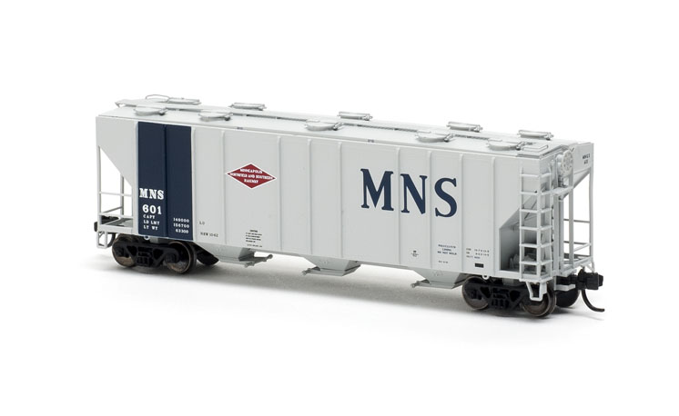 Atlas N scale PS 4000 covered hopper