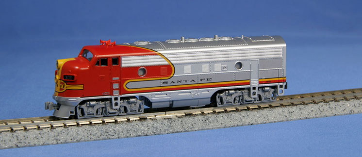 Kato USA N scale EMD F7A locomotive