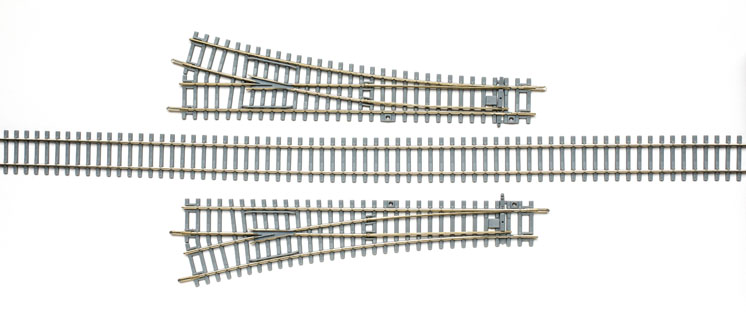Piko America LLC Assorted HO scale track with concrete ties