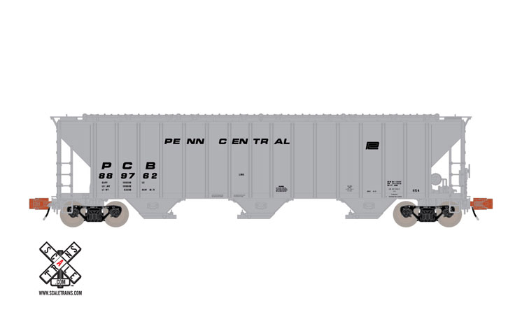 ScaleTrains.com N scale Pullman-Standard 4,785-cubic-foot-capacity three-bay covered hopper