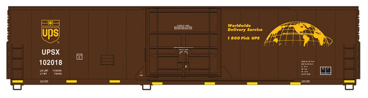 Wm. K. Walthers HO scale Fruit Growers Express 50-foot insulated boxcar