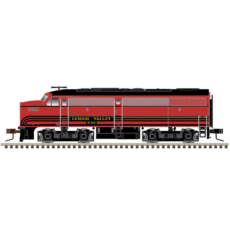 Atlas Model Railroad Co. N scale Alco FA-1 and FB-1 diesel locomotives