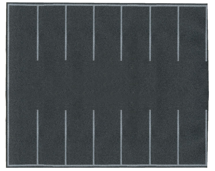 Wm. K. Walthers HO scale flexible self-adhesive paved parking lot