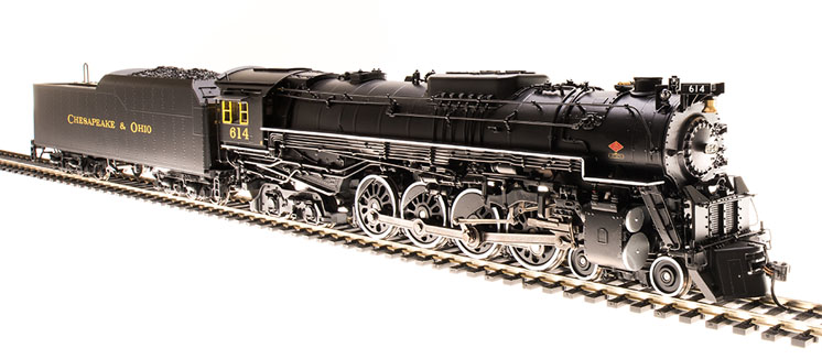 Broadway Limited Imports HO scale C&O class J3a Greenbrier 4-8-4