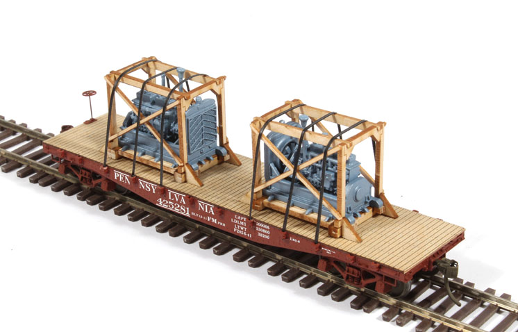 American Model Builders HO scale crated engine loads