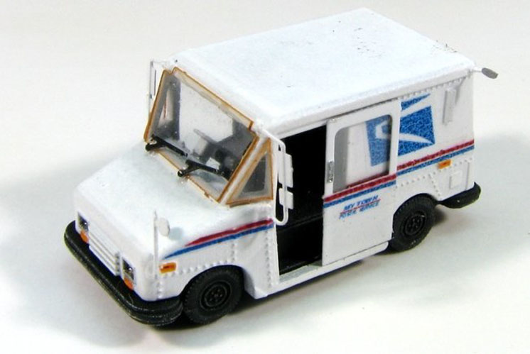 Showcase Miniatures N scale Grumman LLV delivery truck