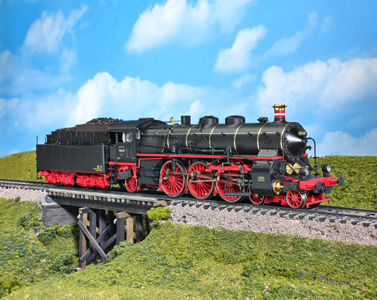 MTHElectricTrainsHOscale Deutsche Reichsbahn class18.4 steam locomotive