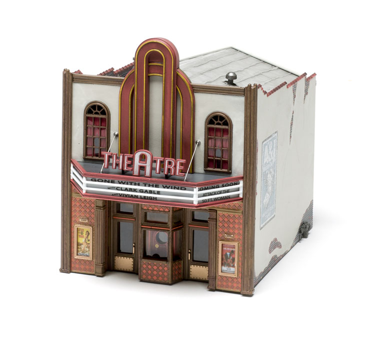 Woodland Scenics HO scale Built-&-Ready Theater