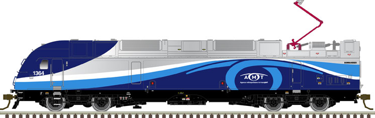 Atlas Model Railroad Co. HO scale Bombardier Transportation ALP-45DP dual-mode locomotive