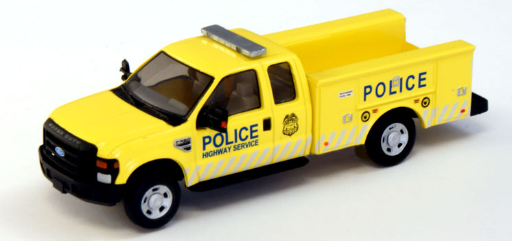 River Point Station HO scale 2008 Ford F-Series Super Duty pickup trucks