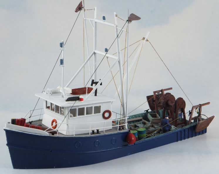 Sea Port Model Works HO scale 51-foot Western rig dragger