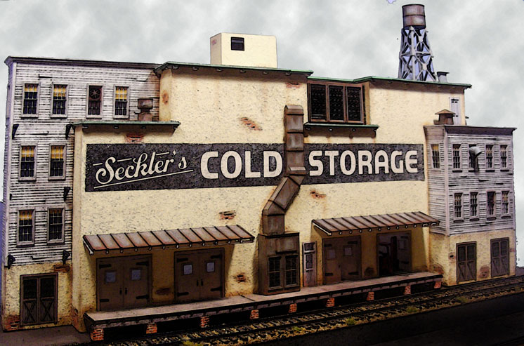Bar Mills HO scale Seckler’s Cold Storage