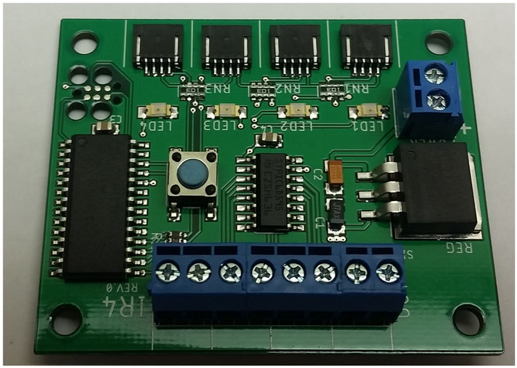 Signalogic Systems Inc. IR4 infrared train detection board