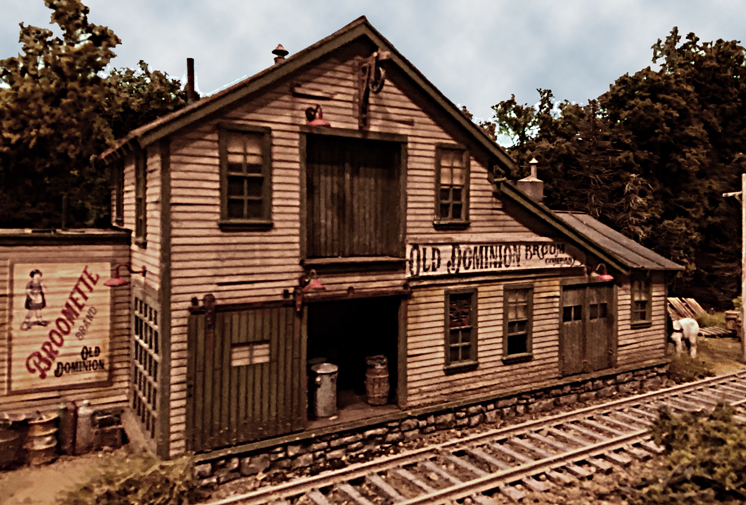 Bar Mills Models N scale Old Dominion Broom Co. kit