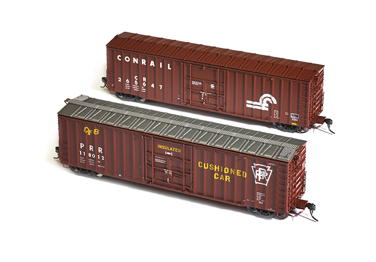 Tangent Scale Models HO scale Pennsylvania RR class X58 50-foot boxcar